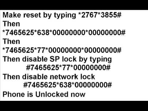 Samsung j3 6 network unlock code free